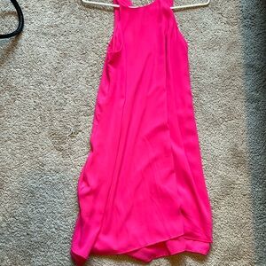 Extra small pink dress for kids from pink rose